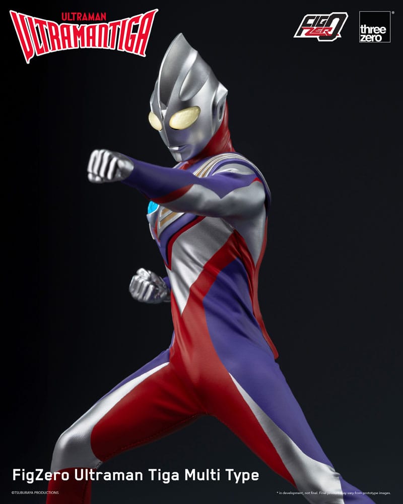 ULTRAMAN TIGA MULTI TYPE – FIGURA FIGZERO 1/6 32 CM (THREEZERO – ULTRAMAN)