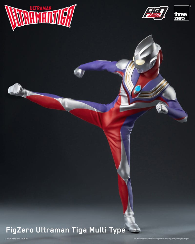 ULTRAMAN TIGA MULTI TYPE – FIGURA FIGZERO 1/6 32 CM (THREEZERO – ULTRAMAN)