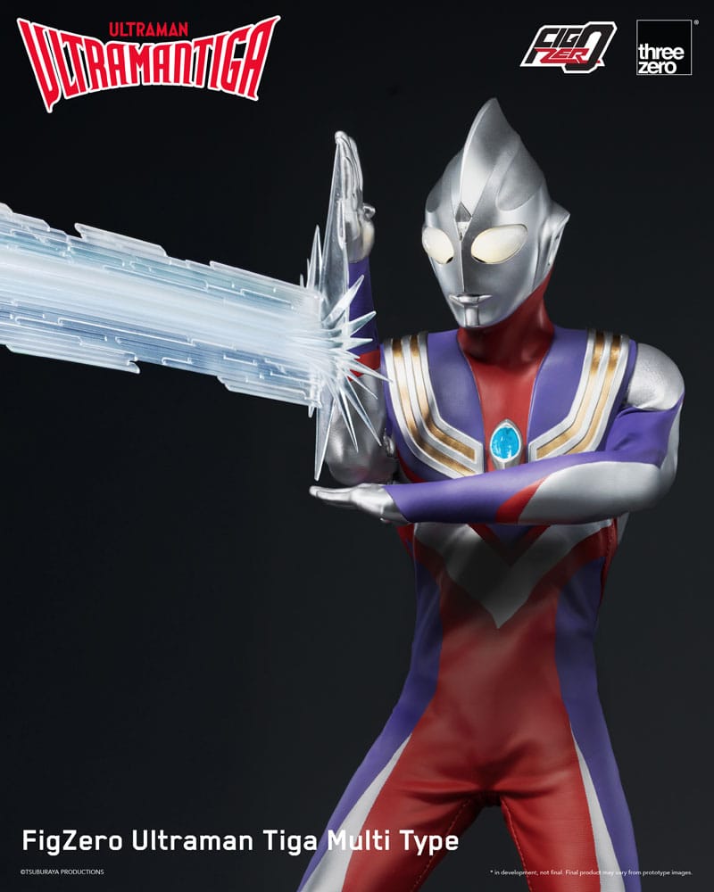 ULTRAMAN TIGA MULTI TYPE – FIGURA FIGZERO 1/6 32 CM (THREEZERO – ULTRAMAN)