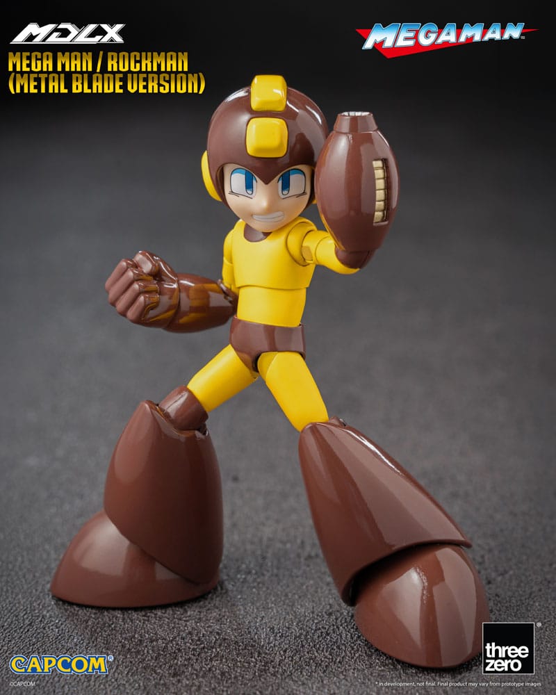 MEGA MAN – FIGURA MDLX 10 CM (THREEZERO – METAL BLADE VERSION)