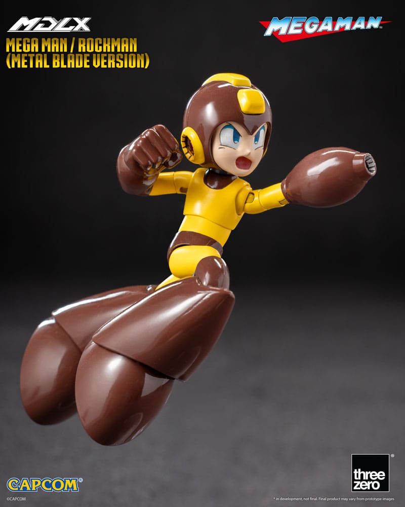 MEGA MAN – FIGURA MDLX 10 CM (THREEZERO – METAL BLADE VERSION)