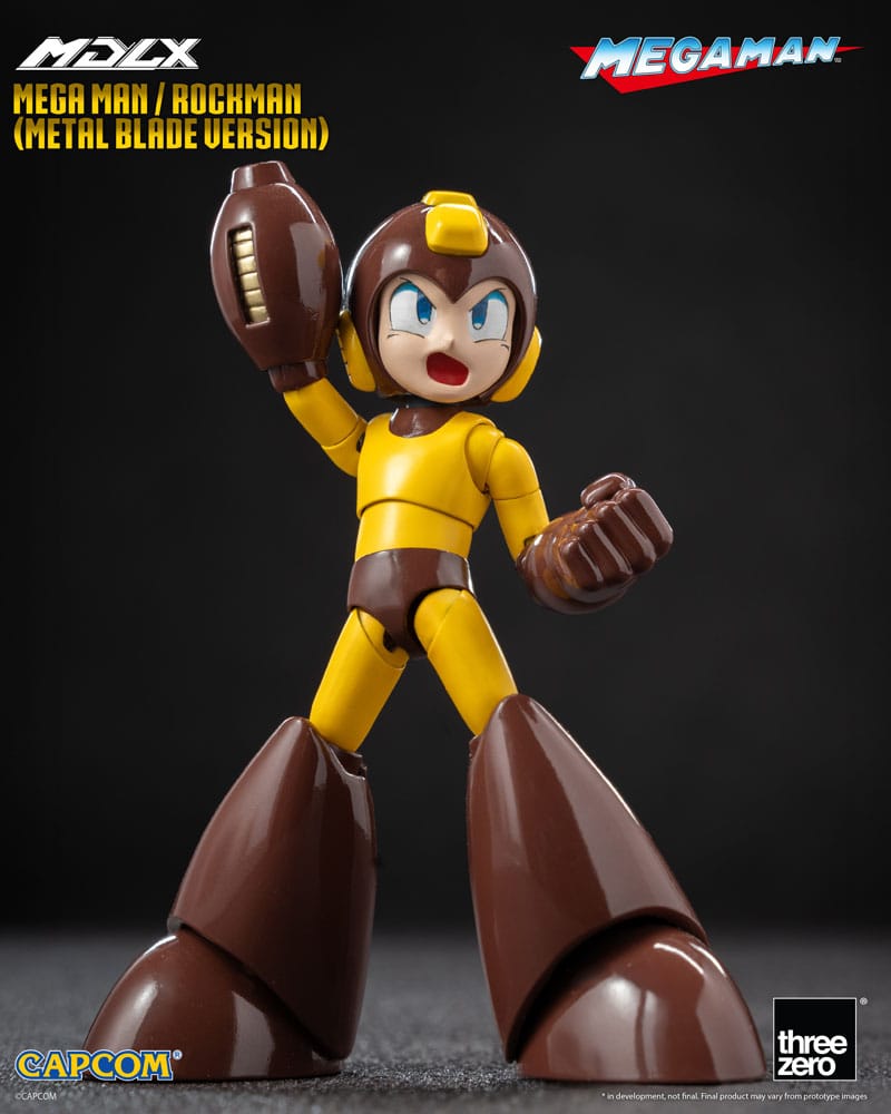 MEGA MAN – FIGURA MDLX 10 CM (THREEZERO – METAL BLADE VERSION)