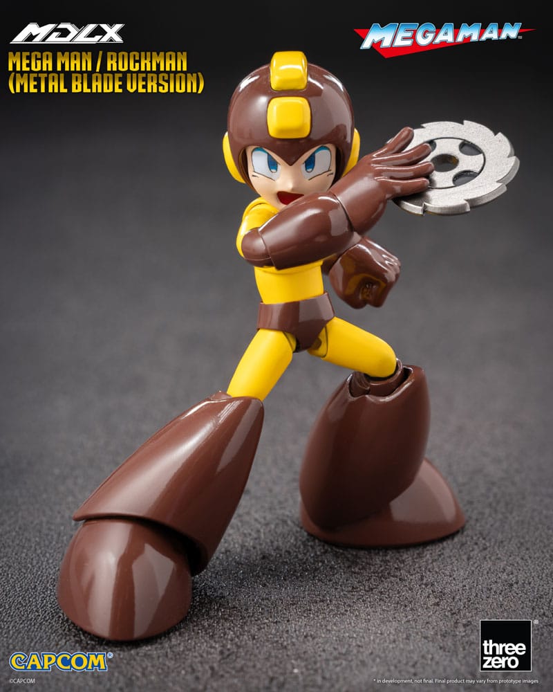 MEGA MAN – FIGURA MDLX 10 CM (THREEZERO – METAL BLADE VERSION)