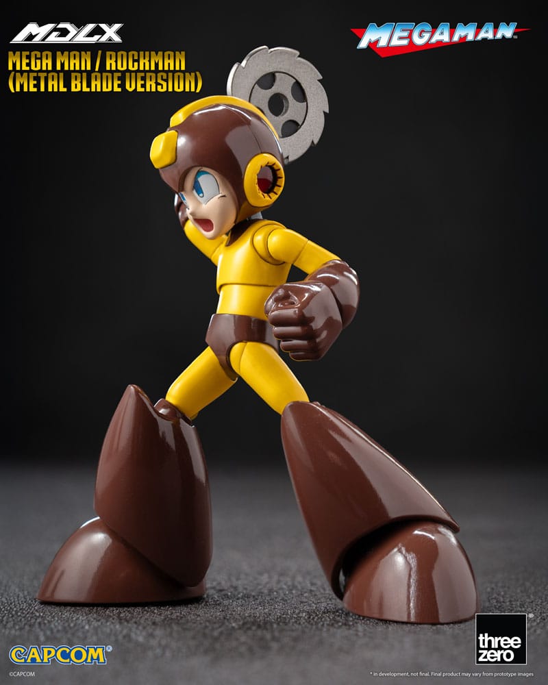 MEGA MAN – FIGURA MDLX 10 CM (THREEZERO – METAL BLADE VERSION)