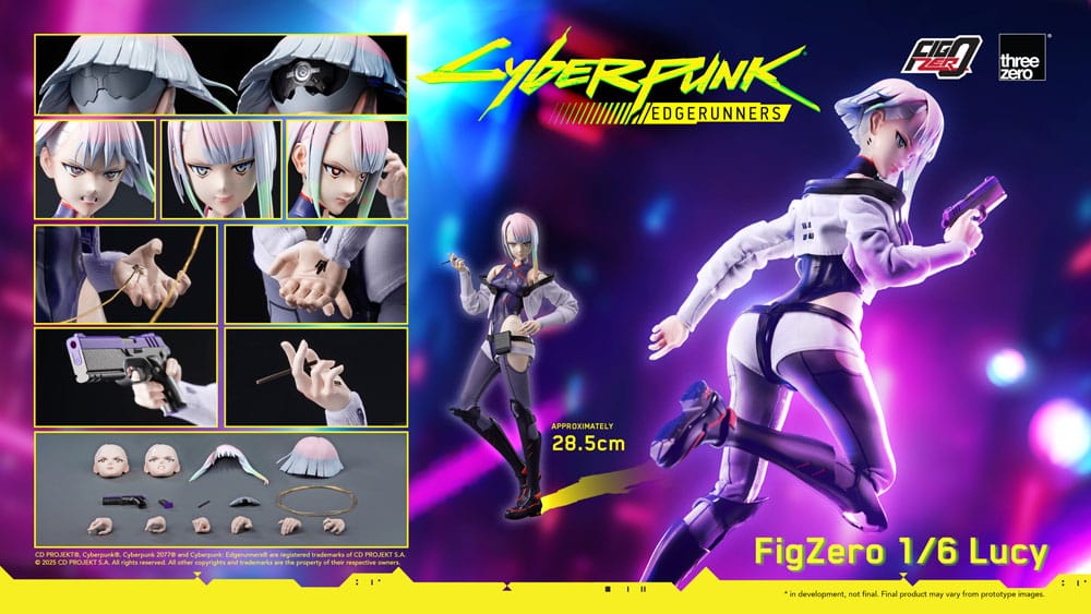 LUCY – FIGURA FIGZERO 1/6 28,5 CM (THREEZERO – CYBERPUNK: EDGERUNNERS)