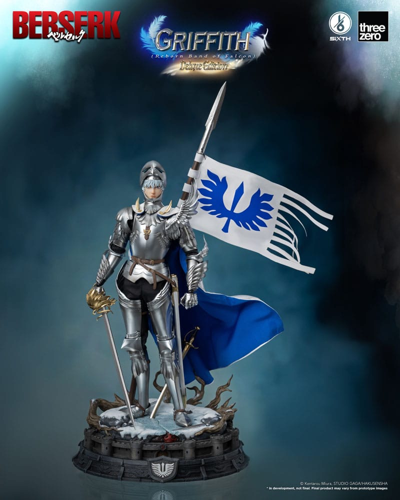 GRIFFITH (REBORN BAND OF FALCON) DELUXE EDITION – FIGURA 1/6, 40 CM (THREEZERO – BERSERK)