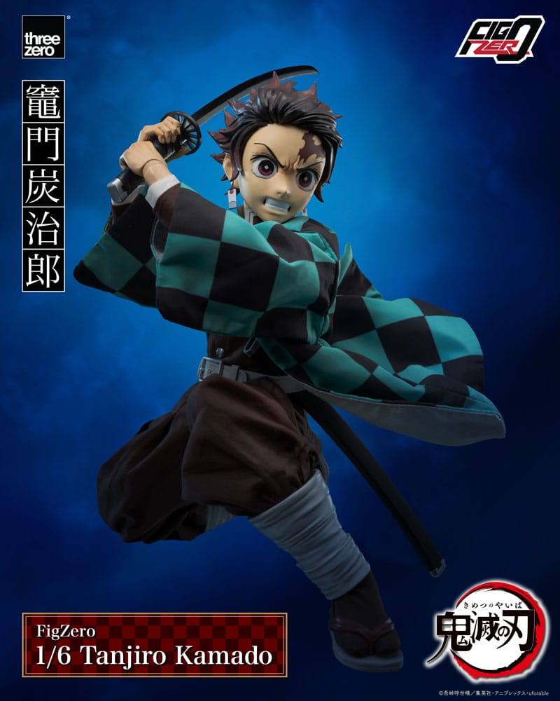 DEMON SLAYER – FIGURA TANJIRO KAMADO 1/6 27 CM (THREEZERO – KIMETSU NO YAIBA)