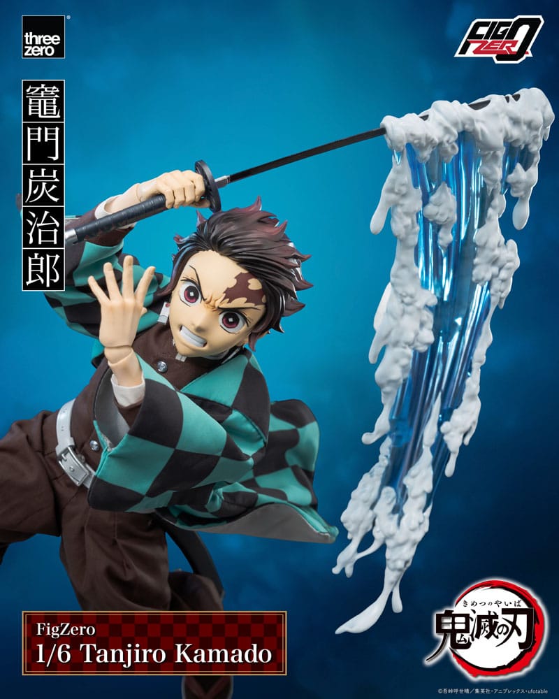 DEMON SLAYER – FIGURA TANJIRO KAMADO 1/6 27 CM (THREEZERO – KIMETSU NO YAIBA)