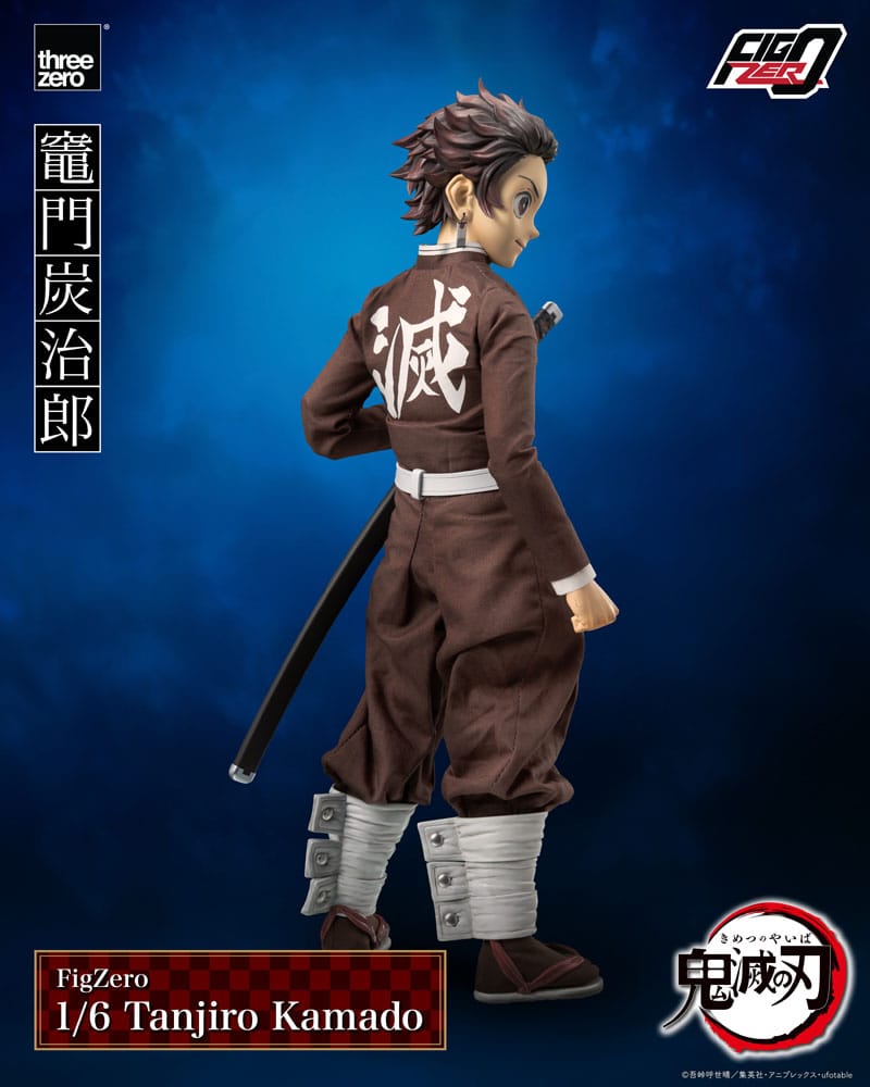 DEMON SLAYER – FIGURA TANJIRO KAMADO 1/6 27 CM (THREEZERO – KIMETSU NO YAIBA)