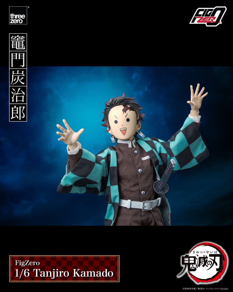DEMON SLAYER – FIGURA TANJIRO KAMADO 1/6 27 CM (THREEZERO – KIMETSU NO YAIBA)