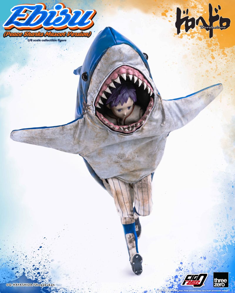 DOROHEDORO – FIGURA 1/6 EBISU PEACE SHARKS MASCOT VER. 24 CM (THREEZERO – DOROHEDORO)