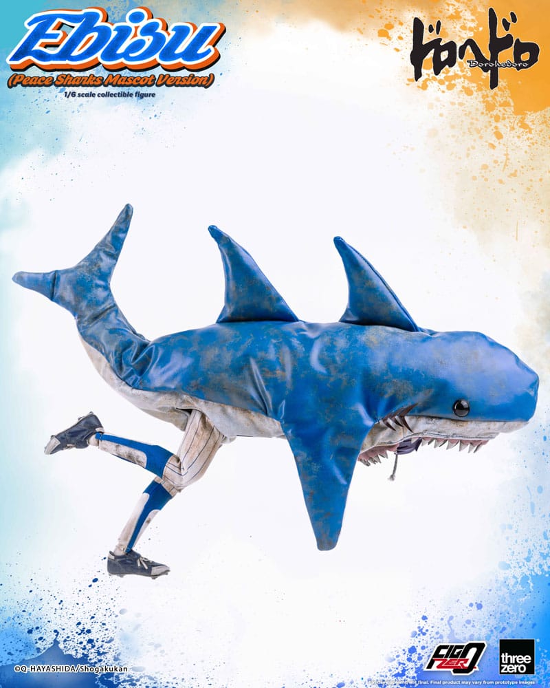 DOROHEDORO – FIGURA 1/6 EBISU PEACE SHARKS MASCOT VER. 24 CM (THREEZERO – DOROHEDORO)