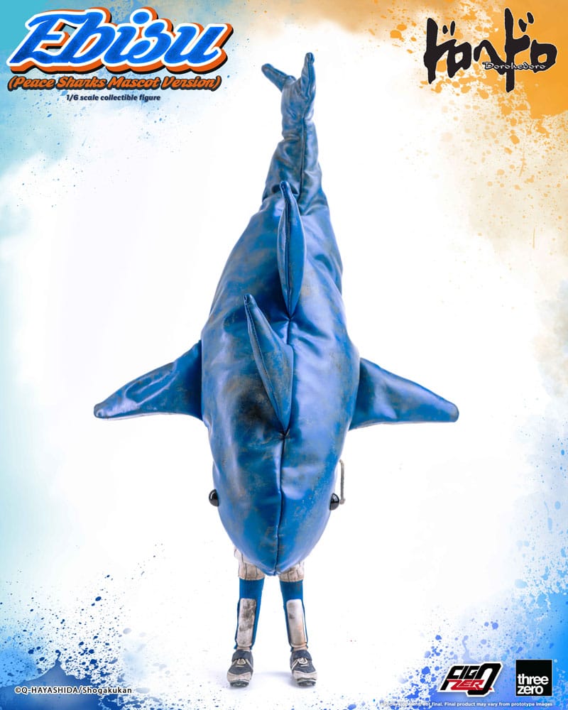 DOROHEDORO – FIGURA 1/6 EBISU PEACE SHARKS MASCOT VER. 24 CM (THREEZERO – DOROHEDORO)