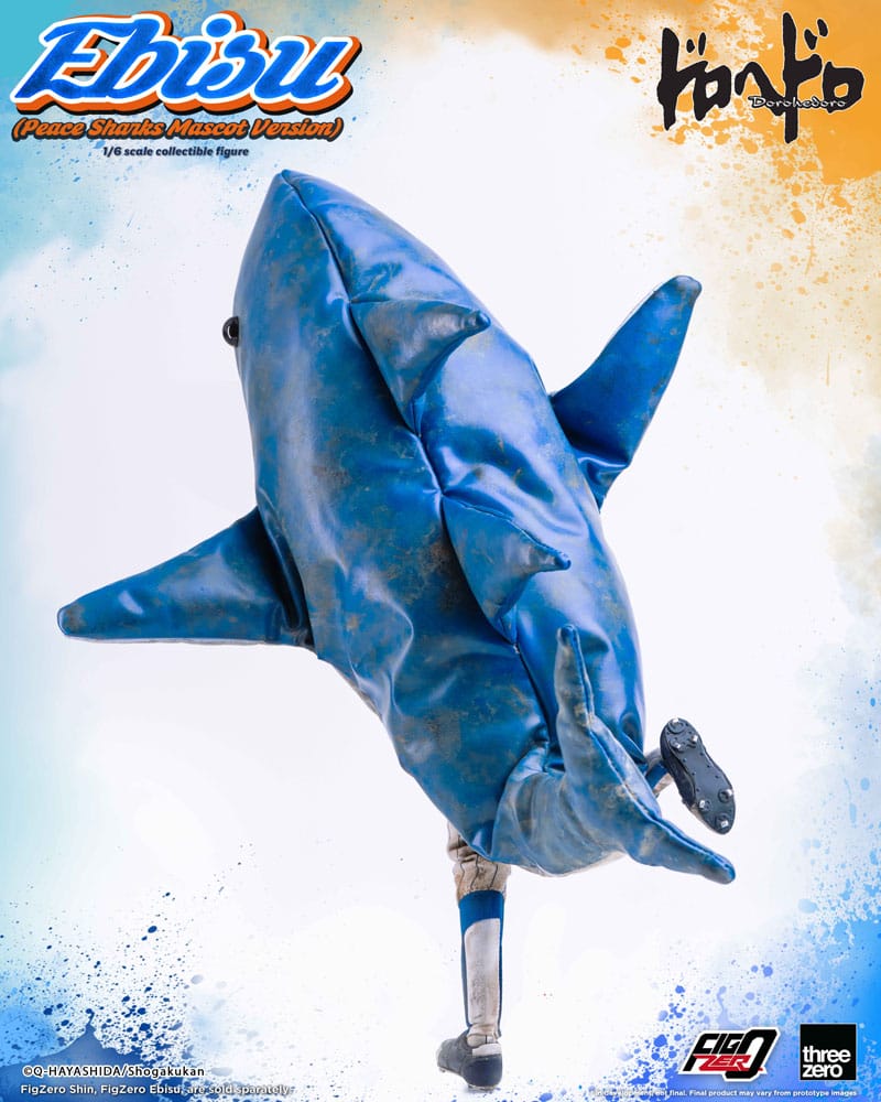 DOROHEDORO – FIGURA 1/6 EBISU PEACE SHARKS MASCOT VER. 24 CM (THREEZERO – DOROHEDORO)