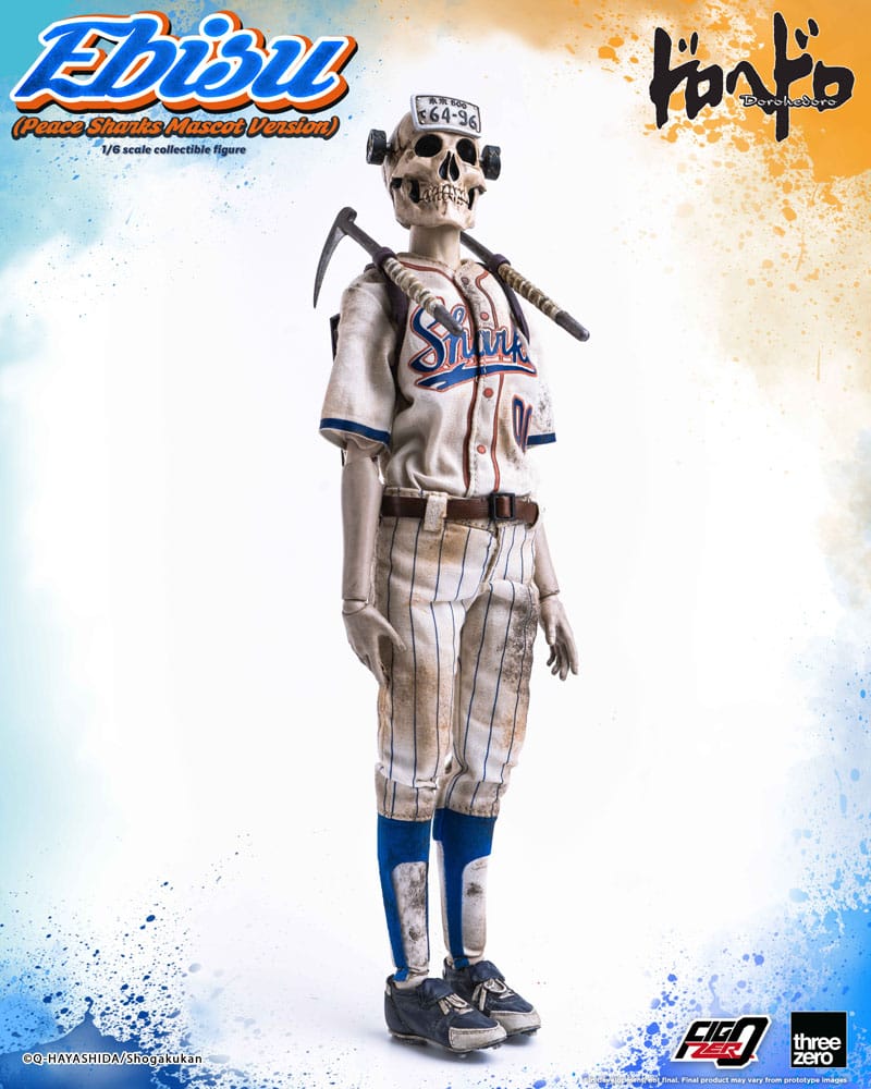 DOROHEDORO – FIGURA 1/6 EBISU PEACE SHARKS MASCOT VER. 24 CM (THREEZERO – DOROHEDORO)