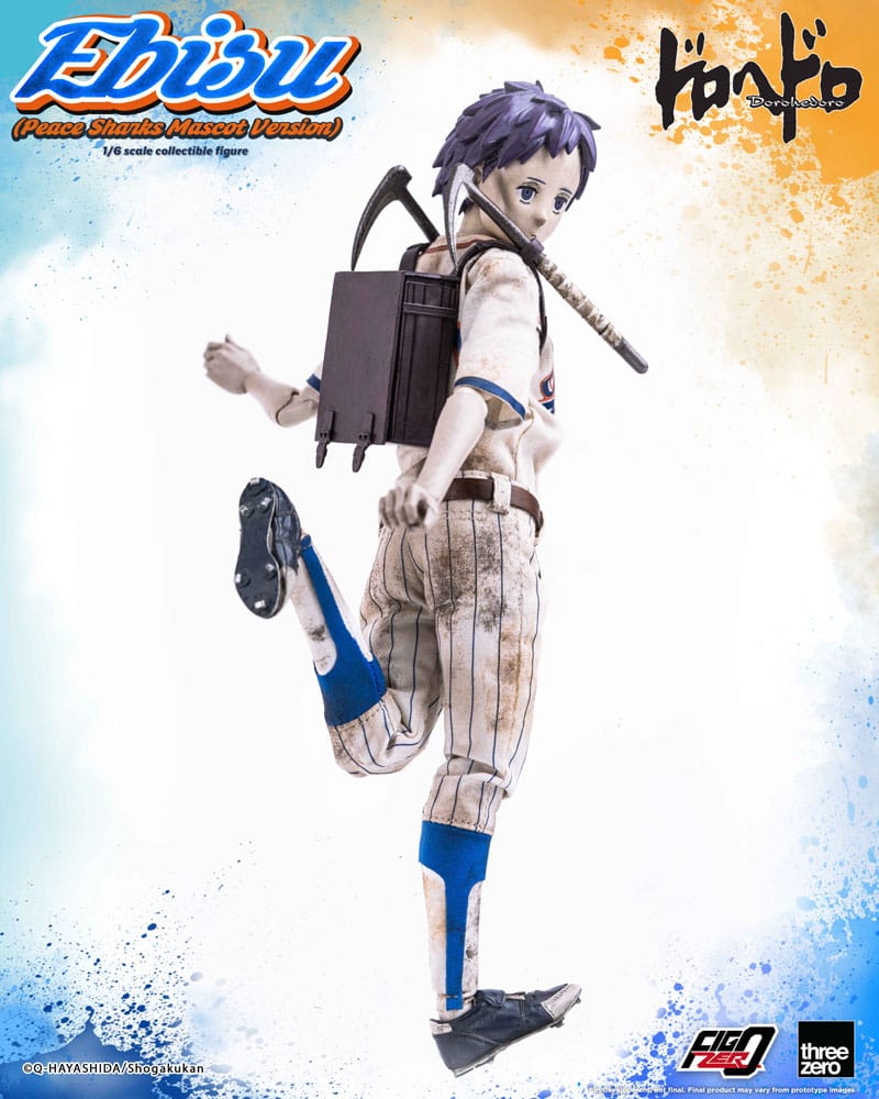 DOROHEDORO – FIGURA 1/6 EBISU PEACE SHARKS MASCOT VER. 24 CM (THREEZERO – DOROHEDORO)