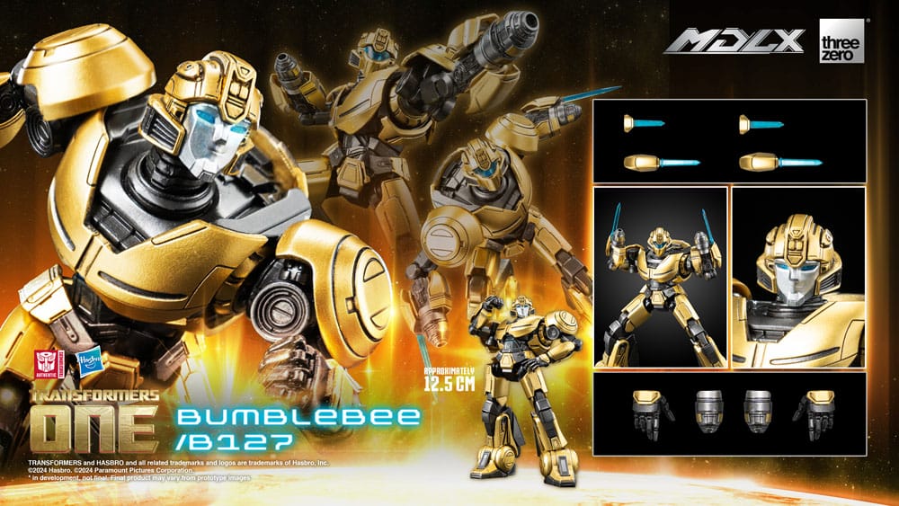 BUMBLEBEE – FIGURA 12 CM (THREEZERO – TRANSFORMERS ONE)
