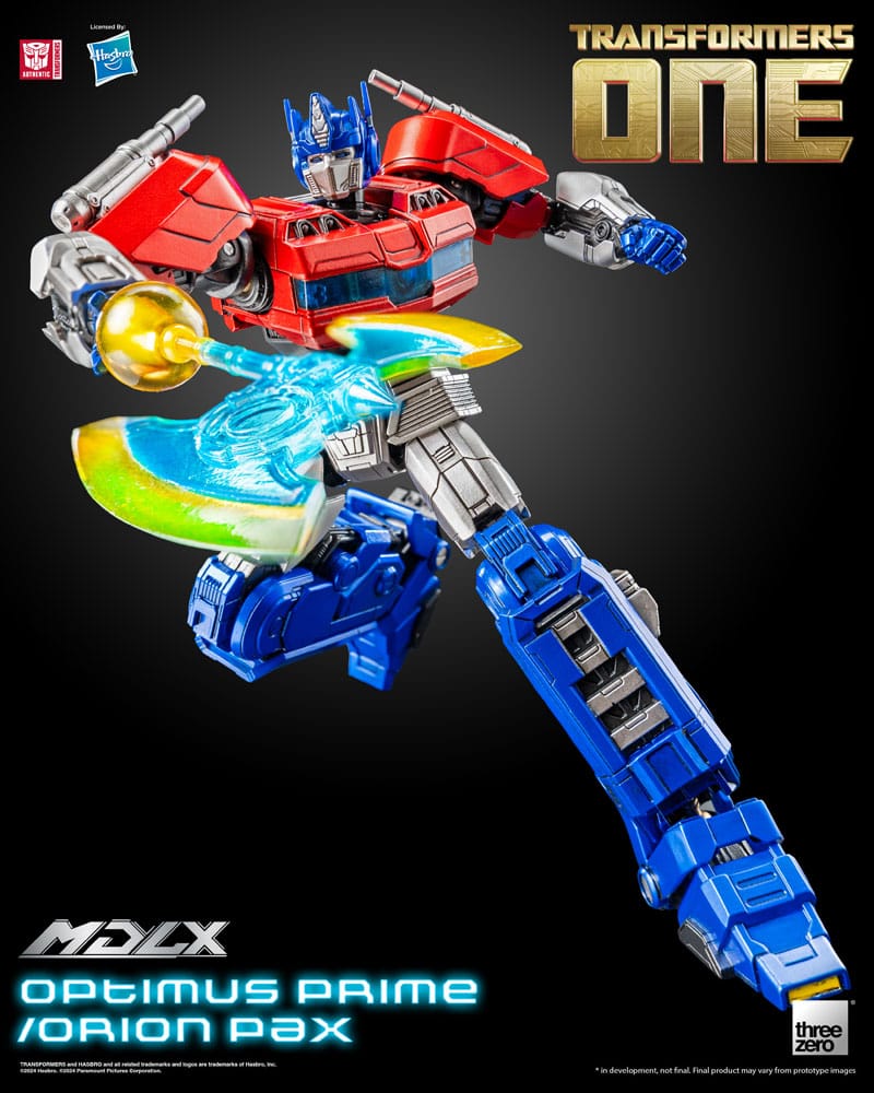 OPTIMUS PRIME / ORION PAX – FIGURA MDLX 16 CM (THREEZERO – TRANSFORMERS ONE)
