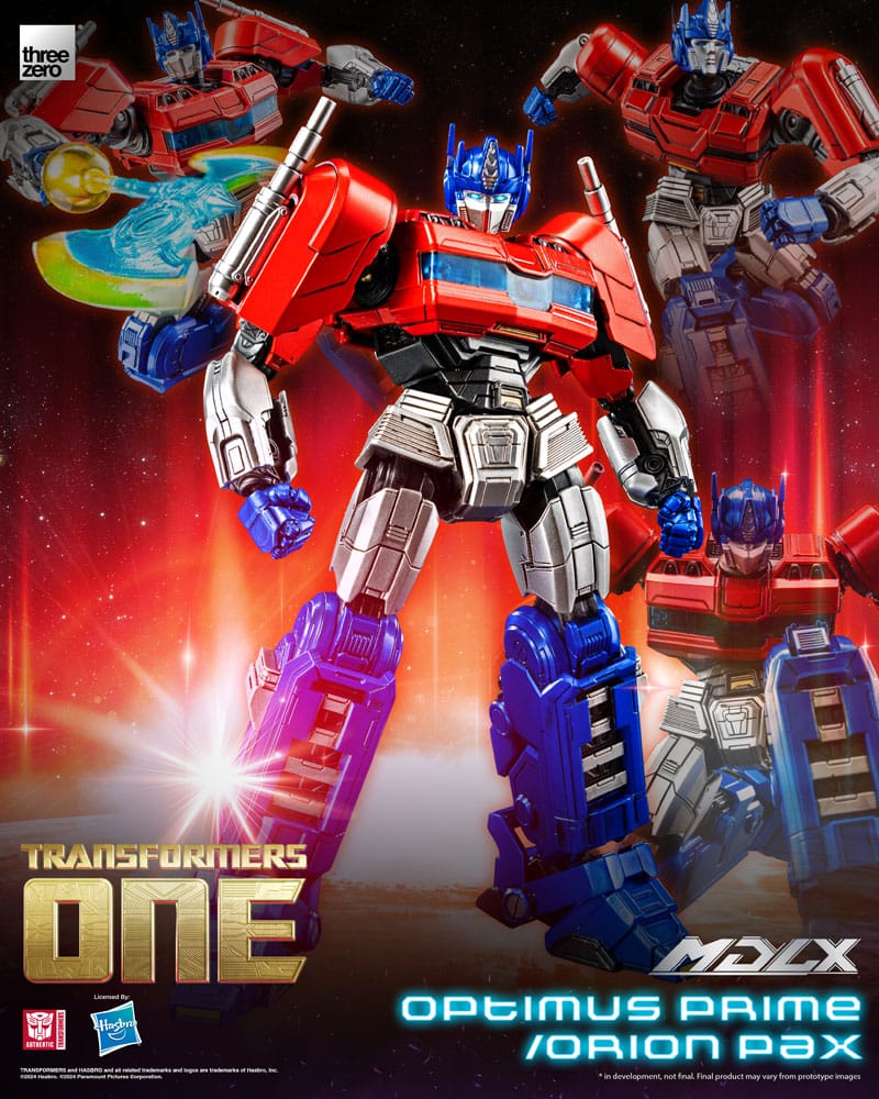 OPTIMUS PRIME / ORION PAX – FIGURA MDLX 16 CM (THREEZERO – TRANSFORMERS ONE)