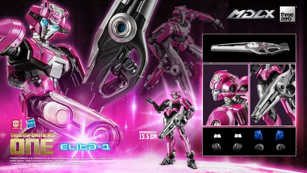 ELITA-1 – FIGURA 13 CM (THREEZERO – TRANSFORMERS MDLX)