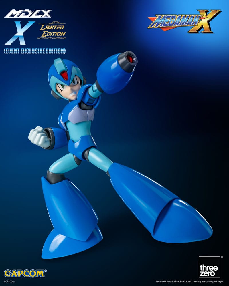 MEGA MAN X – FIGURA MDLX ROCKMAN X 12 CM EXCLUSIVE (THREEZERO – CAPCOM)