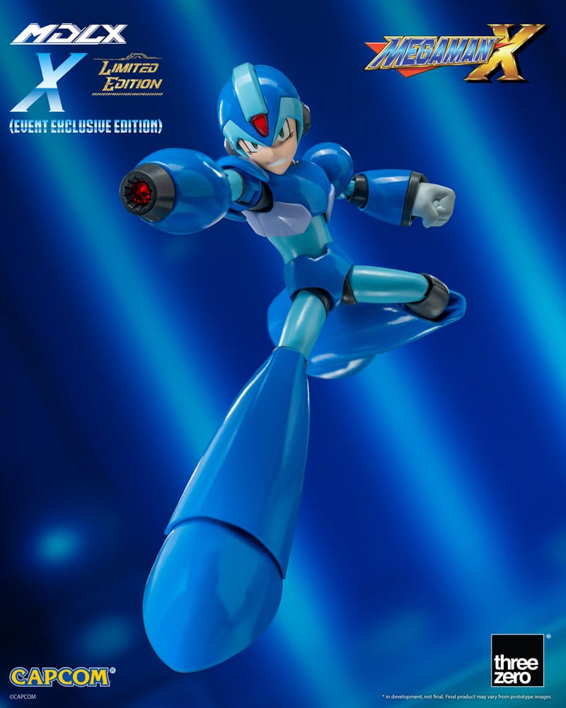 MEGA MAN X – FIGURA MDLX ROCKMAN X 12 CM EXCLUSIVE (THREEZERO – CAPCOM)