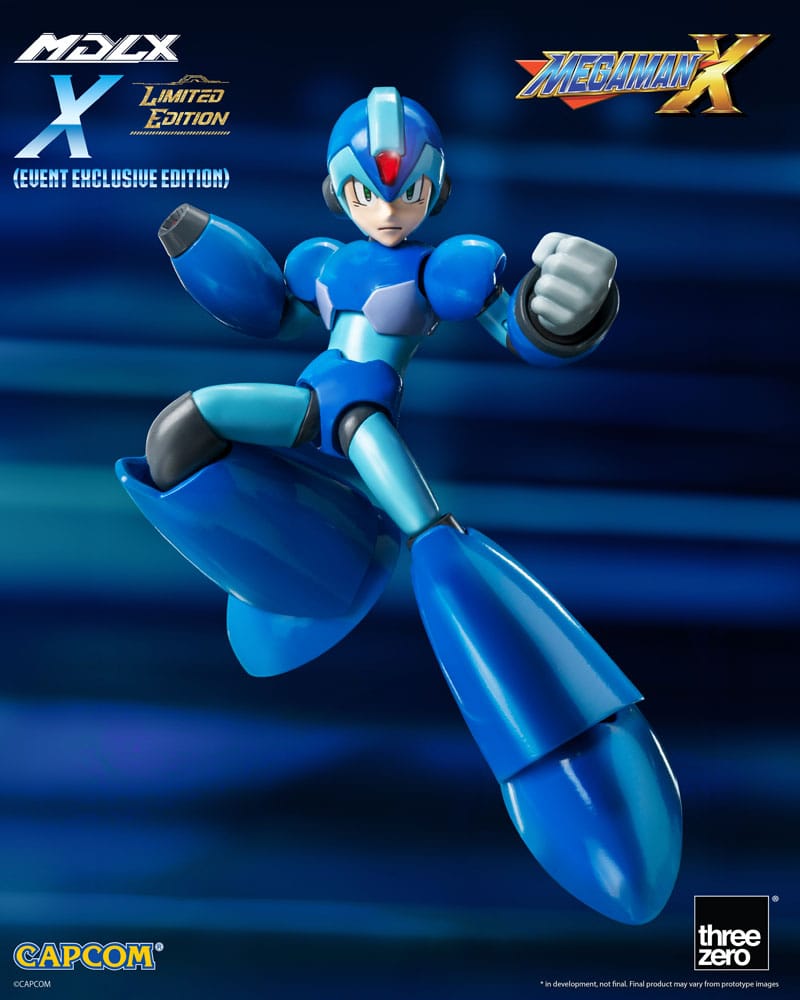 MEGA MAN X – FIGURA MDLX ROCKMAN X 12 CM EXCLUSIVE (THREEZERO – CAPCOM)
