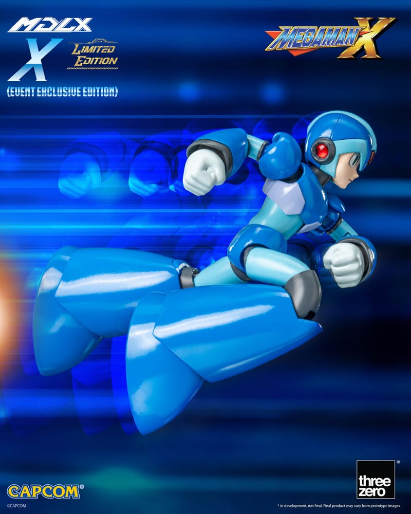MEGA MAN X – FIGURA MDLX ROCKMAN X 12 CM EXCLUSIVE (THREEZERO – CAPCOM)