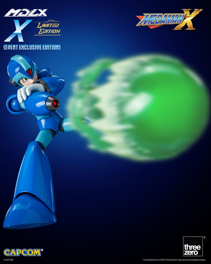 MEGA MAN X – FIGURA MDLX ROCKMAN X 12 CM EXCLUSIVE (THREEZERO – CAPCOM)