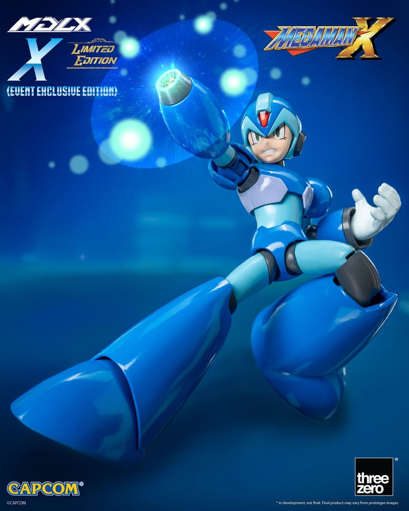 MEGA MAN X – FIGURA MDLX ROCKMAN X 12 CM EXCLUSIVE (THREEZERO – CAPCOM)
