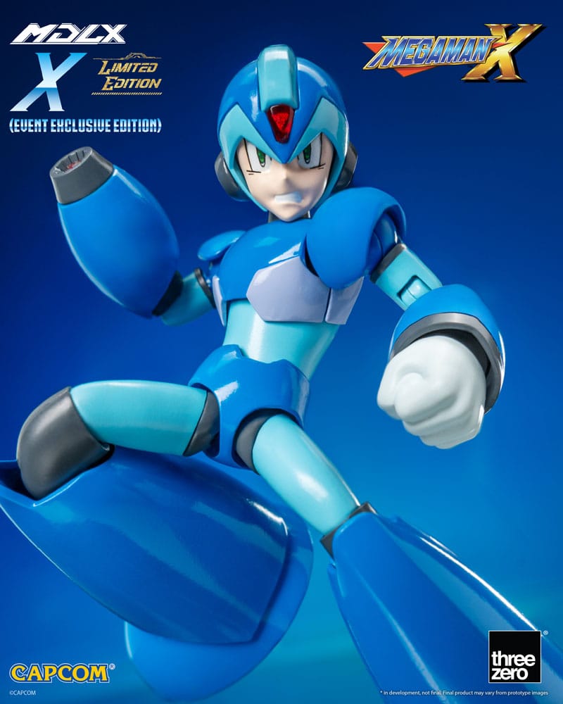 MEGA MAN X – FIGURA MDLX ROCKMAN X 12 CM EXCLUSIVE (THREEZERO – CAPCOM)