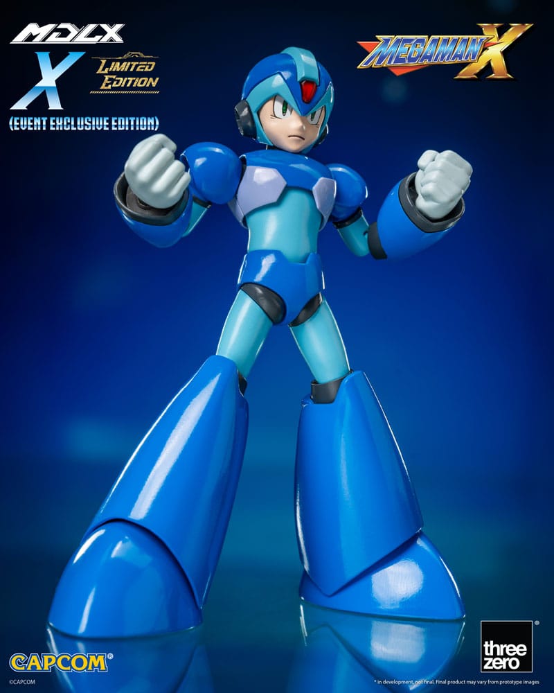MEGA MAN X – FIGURA MDLX ROCKMAN X 12 CM EXCLUSIVE (THREEZERO – CAPCOM)