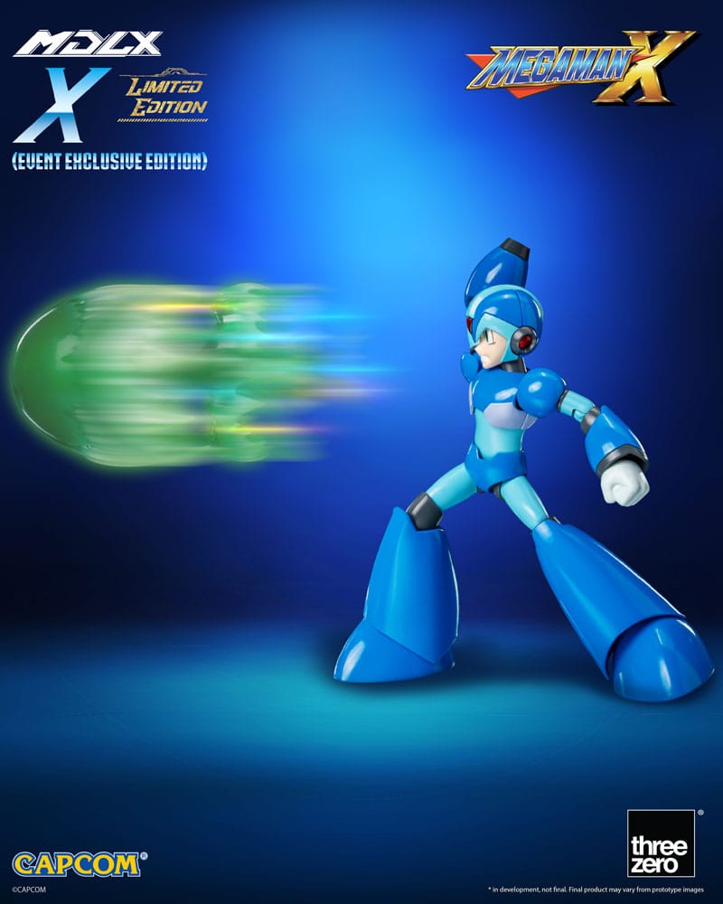 MEGA MAN X – FIGURA MDLX ROCKMAN X 12 CM EXCLUSIVE (THREEZERO – CAPCOM)