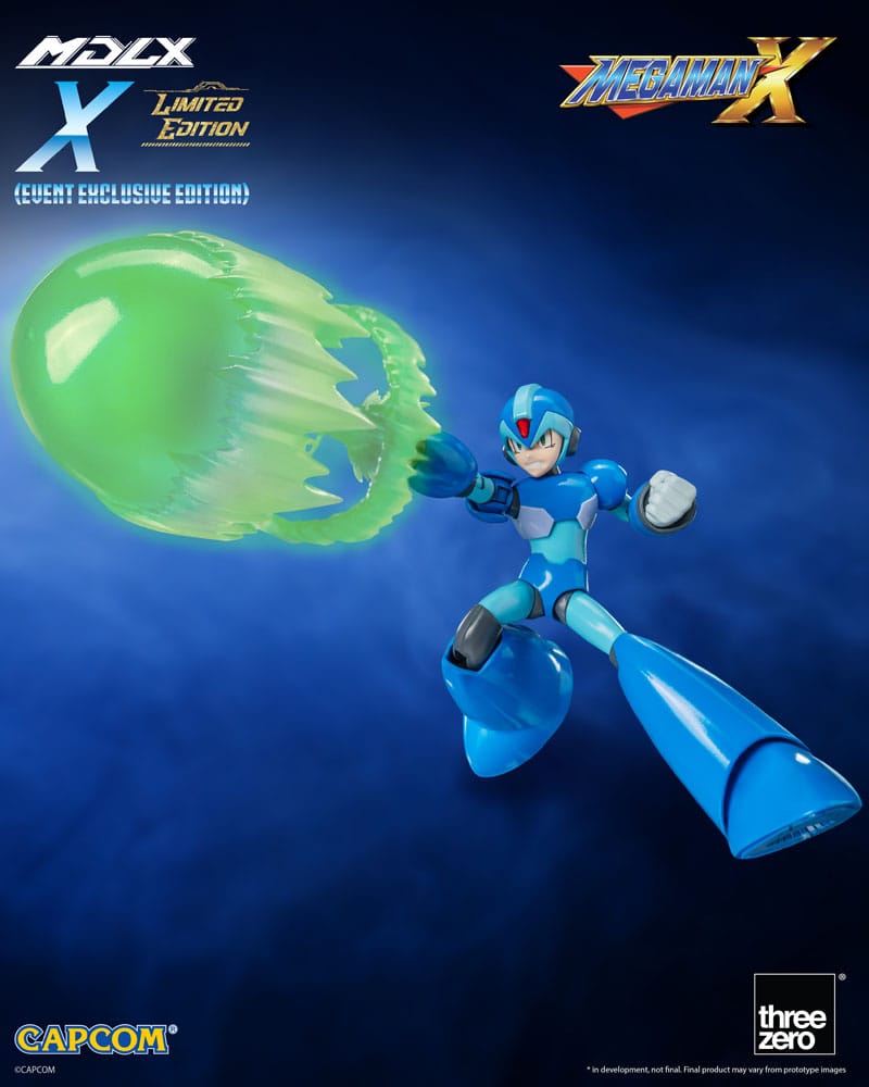 MEGA MAN X – FIGURA MDLX ROCKMAN X 12 CM EXCLUSIVE (THREEZERO – CAPCOM)