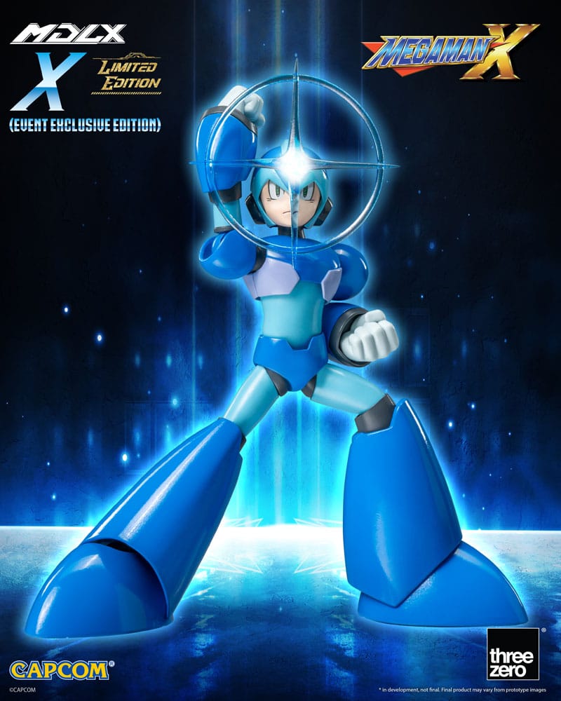 MEGA MAN X – FIGURA MDLX ROCKMAN X 12 CM EXCLUSIVE (THREEZERO – CAPCOM)