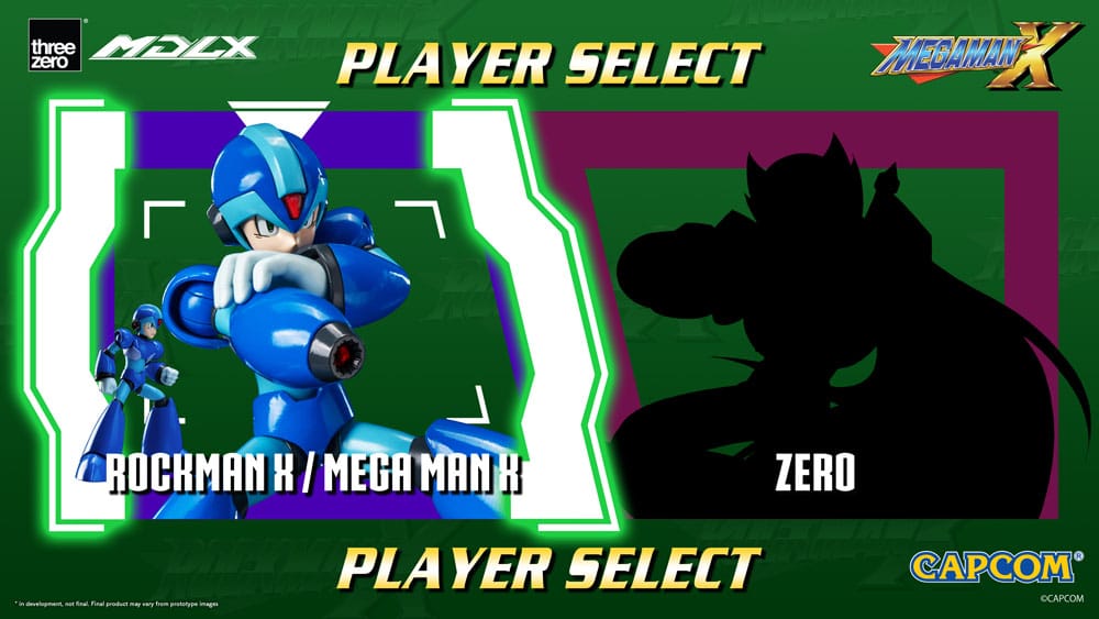 MEGA MAN X – FIGURA MDLX ROCKMAN X 12 CM EXCLUSIVE (THREEZERO – CAPCOM)