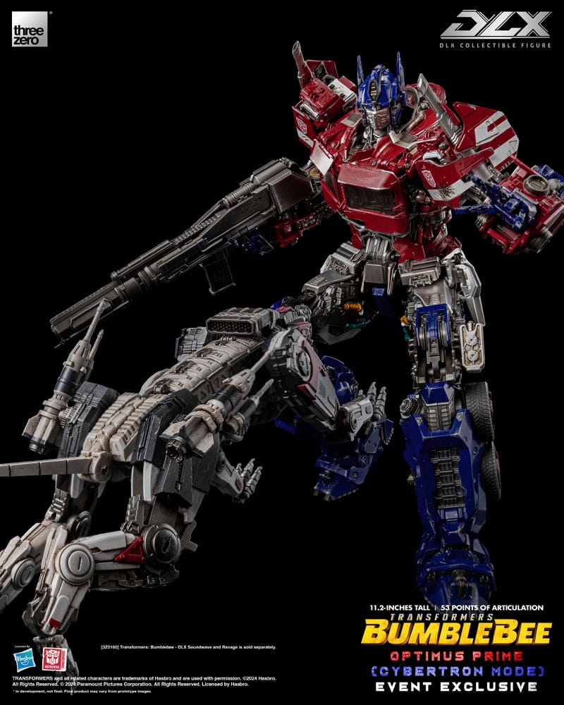 OPTIMUS PRIME CYBERTRON – FIGURA DLX 1/6 (THREEZERO - TRANSFORMERS: BUMBLEBEE)