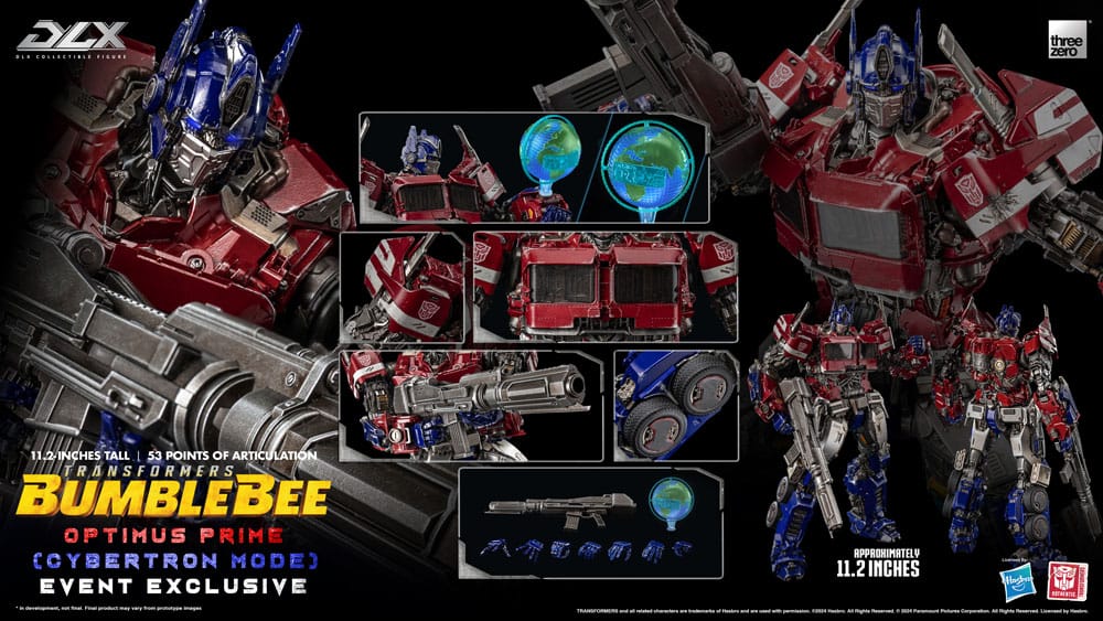 OPTIMUS PRIME CYBERTRON – FIGURA DLX 1/6 (THREEZERO - TRANSFORMERS: BUMBLEBEE)