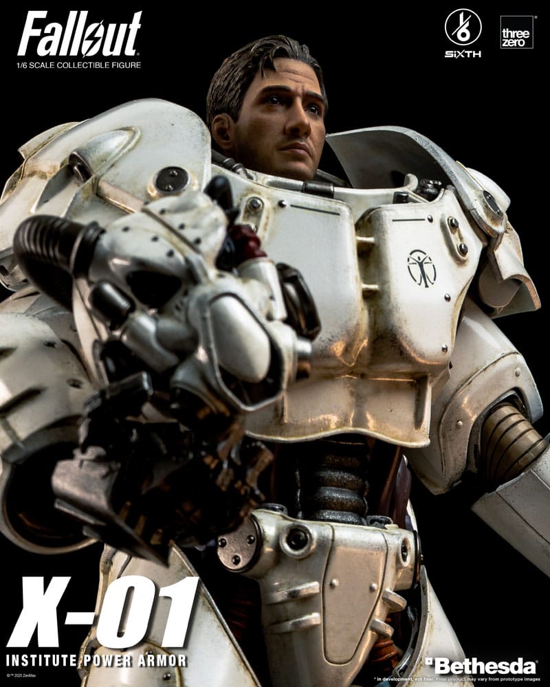 X-01 INSTITUTE POWER ARMOR – FIGZERO FIGURE 1/6 THREEZERO FALLOUT 37 CM