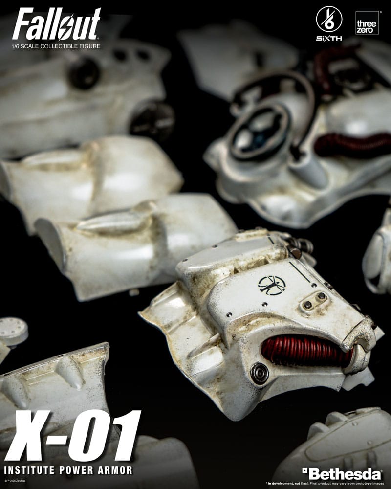 X-01 INSTITUTE POWER ARMOR – FIGZERO FIGURE 1/6 THREEZERO FALLOUT 37 CM