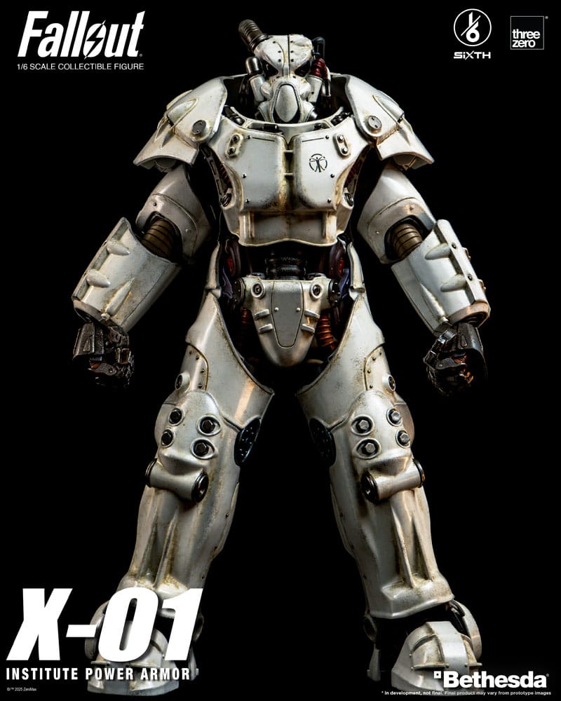 X-01 INSTITUTE POWER ARMOR – FIGZERO FIGURE 1/6 THREEZERO FALLOUT 37 CM