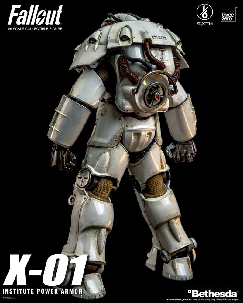 X-01 INSTITUTE POWER ARMOR – FIGZERO FIGURE 1/6 THREEZERO FALLOUT 37 CM