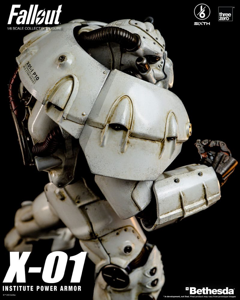 X-01 INSTITUTE POWER ARMOR – FIGZERO FIGURE 1/6 THREEZERO FALLOUT 37 CM