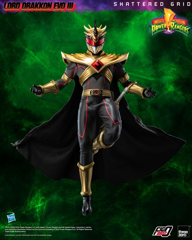 LORD DRAKKON EVO III – FIGURE 1/6 FIGZERO (THREEZERO – POWER RANGERS SHATTERED GRID)