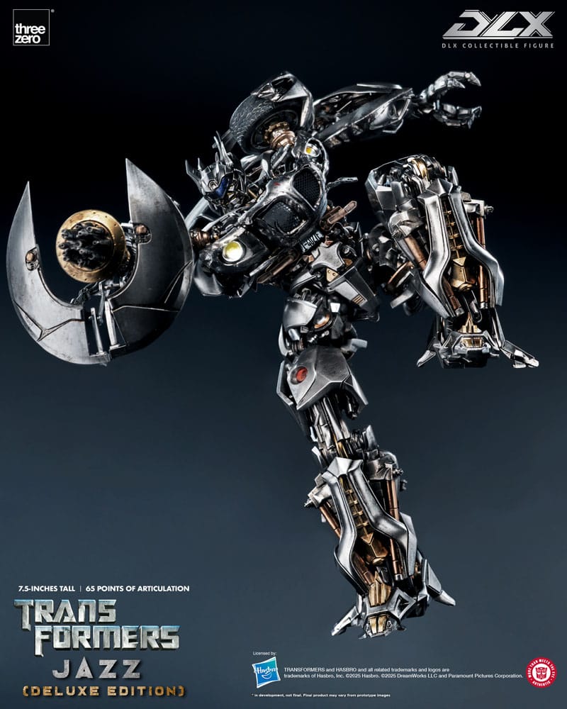 JAZZ (DELUXE EDITION) – DLX FIGURE 1/6 THREEZERO TRANSFORMERS 19 CM