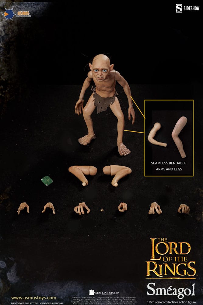 SMÉAGOL – FIGURA 1/6 ASMUS COLLECTIBLES – EL SEÑOR DE LOS ANILLOS