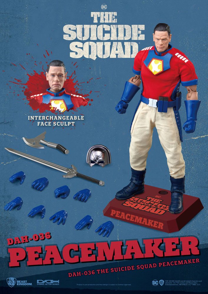 PEACEMAKER – FIGURA 20 CM – BEAST KINGDOM – ESCALA 1/9