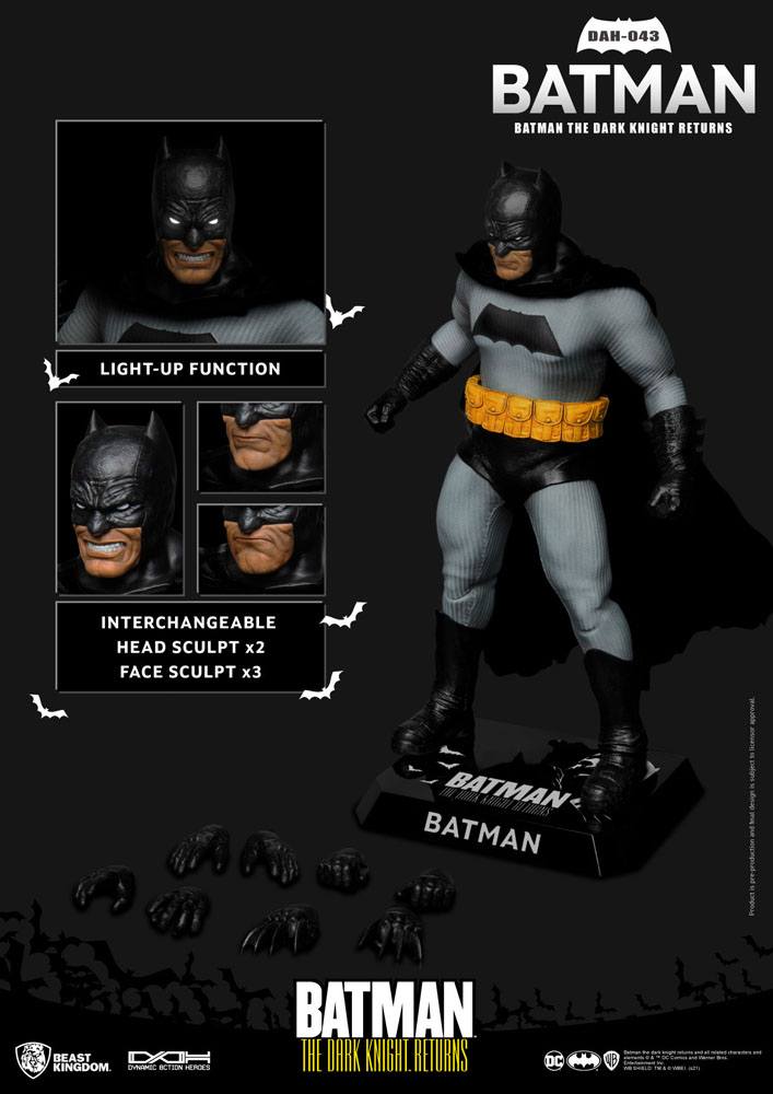 BATMAN THE DARK KNIGHT RETURNS – FIGURA 21 CM – BEAST KINGDOM – ESCALA 1/9
