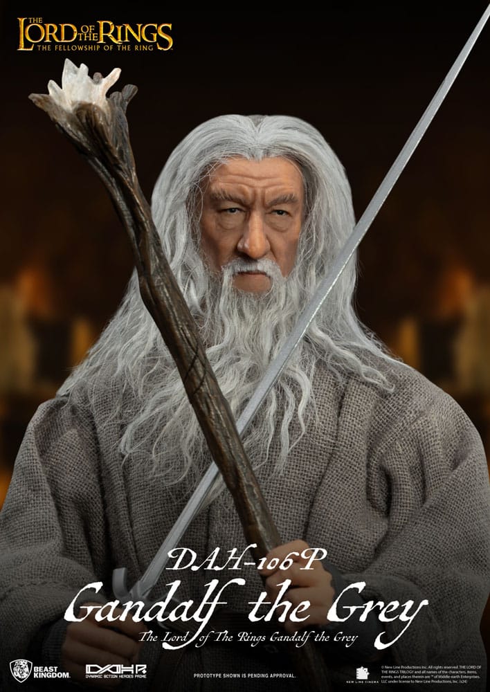 EL SEÑOR DE LOS ANILLOS FIGURA GANDALF THE GREY 21 CM – EDICIÓN LIMITADA