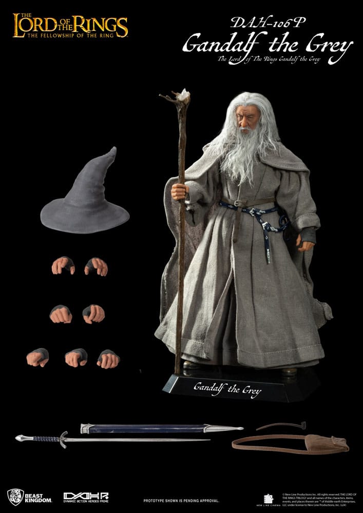 EL SEÑOR DE LOS ANILLOS FIGURA GANDALF THE GREY 21 CM – EDICIÓN LIMITADA